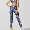 Luxe Festival Wear Co-ords Luxe Metallic Snake Yoga Set | Blue