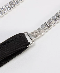 Luxe Festival Wear Festival Collection Luxe Rhinestone Strap Bodysuit