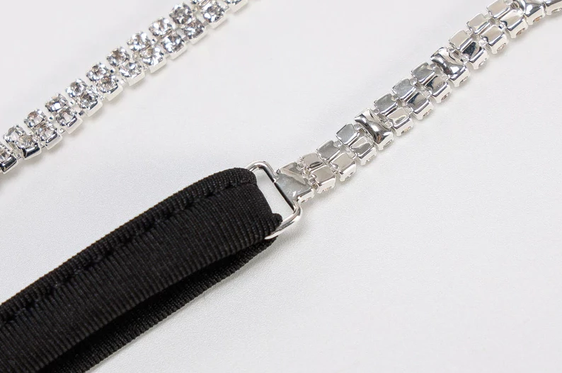 Luxe Festival Wear Luxe Rhinestone Strap Bodysuit