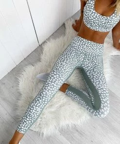 Luxe Festival Wear Luxe Activewear Dotted TwoPiece