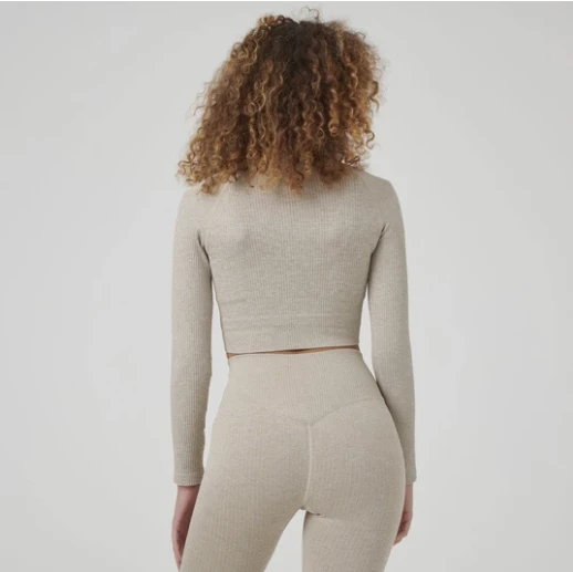 Luxe Festival Wear Co-ords Luxe Lounge "Rachel" Ribbed Two Piece Yoga Tracksuit | Pink