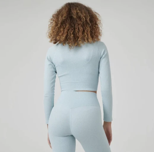 Luxe Festival Wear Co-ords Luxe Lounge "Rachel" Ribbed Two Piece Yoga Tracksuit | Pink