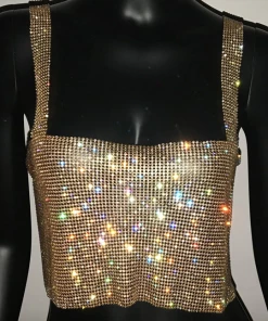 Luxe Festival Wear The Luxe Disco Cami Gold Festival Collection