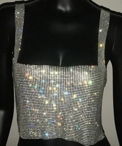Luxe Festival Wear The Luxe Disco Cami Gunmetal Black Festival Collection