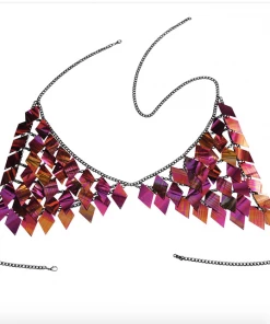 Luxe Festival Wear Luxe Festival Shimmering Diamond Disc Sequin Two Piece | Turquoise