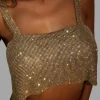 Luxe Festival Wear The Luxe Disco Cami Gold Festival Collection
