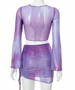 Luxe Festival Wear Candy Pop Co-Ord | Purple Festival Collection