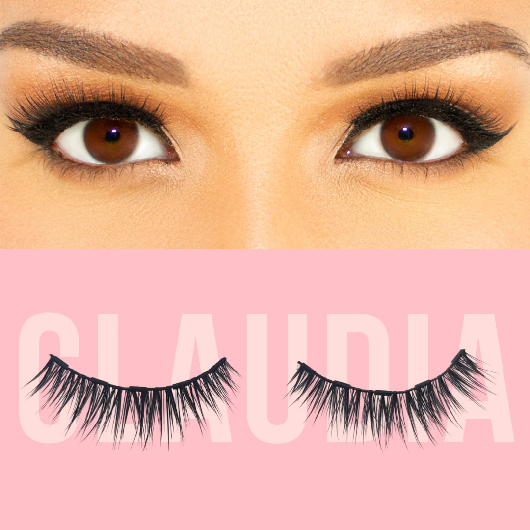 Luxe Festival Wear Lash-chivious “CLAUDIA" Luxury Magnetic Eyelashes & Magnetic Eyeliner Kit