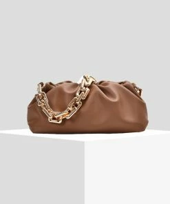 Luxe Festival Wear Accessories Luxe'Sienna' Gold Chain Clutch Bag