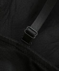 Luxe Festival Wear Luxe Rhinestone Bustier Black