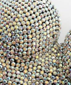 Luxe Festival Wear Luxe Rhinestone Bustier Nude Disco Collection