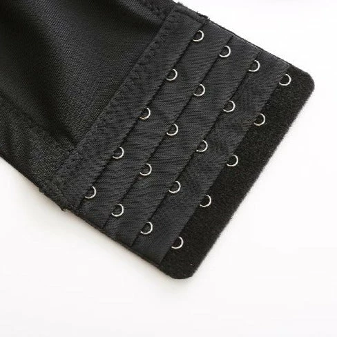 Luxe Festival Wear Luxe Rhinestone Bustier Black