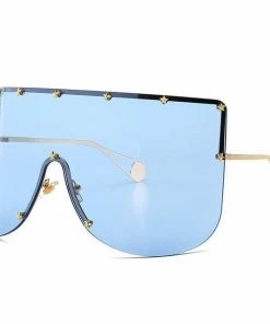 Luxe Festival Wear Festival Collection Luxe Oversized Techno Wraparound Shades