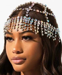 Luxe Festival Wear Festival Collection Luxe Cleopatra Rhinestone Headpiece
