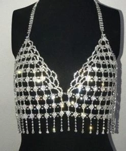 Luxe Festival Wear Diamante Tassel Bra