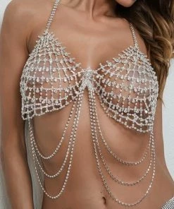 Luxe Festival Wear Deluxe Diamante Bra