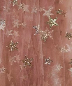 Luxe Festival Wear Festival Collection Luxe Festival Glitter Star Sheer Maxi Dress