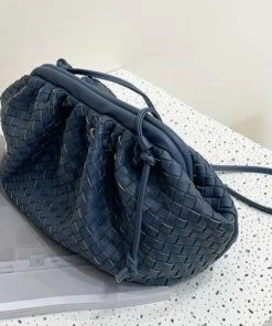 Luxe Festival Wear Luxe'Emma' Woven Clutch Bag | Beige Accessories