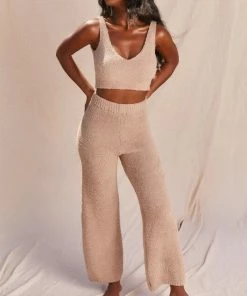 Luxe Festival Wear Luxe Loungewear Cosy Bouclé Two Piece PJ Set | 3 Colours