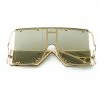 Luxe Festival Wear Festival Collection Luxe Robot Heart D Frame Grey Sunglasses