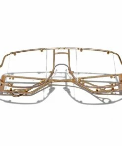 Luxe Festival Wear Luxe Robot Heart D Frame Sunglasses Festival Collection