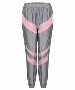Luxe Festival Wear Luxe Activewear Reflective Stripe Tracksuit Co-ords