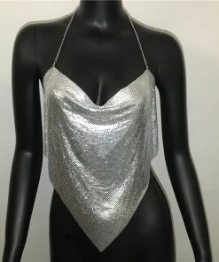 Luxe Festival Wear The Luxe Disco Halter Black Festival Collection