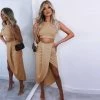 Luxe Festival Wear Luxe Co-ords "Sandra" Crop Top & Skirt Set | 4 Colours