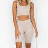 Luxe Festival Wear Luxe Lounge Two Piece Ribbed Yoga Set | 5 Colours