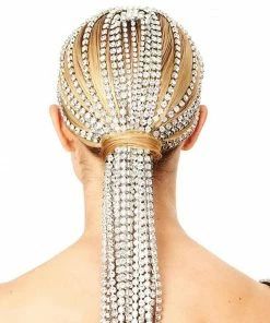 Luxe Festival Wear Luxe “Malika” Rhinestone Headpiece