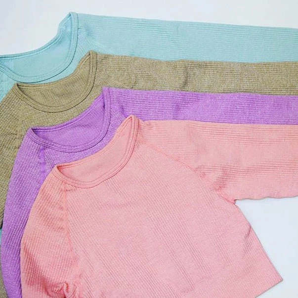 Luxe Festival Wear Co-ords Luxe Lounge "Rachel" Ribbed Two Piece Yoga Tracksuit | Pink