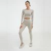 Luxe Festival Wear Luxe Lounge "Rachel" Ribbed Two Piece Yoga Tracksuit Co-ords