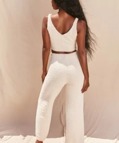 Luxe Festival Wear Luxe Loungewear Cosy Bouclé Two Piece PJ Set | 3 Colours