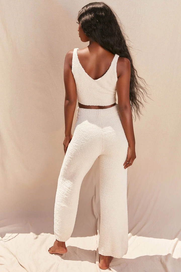 Luxe Festival Wear Luxe Loungewear Cosy Bouclé Two Piece PJ Set | 3 Colours