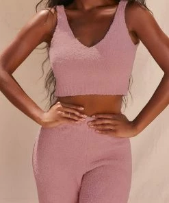 Luxe Festival Wear Luxe Loungewear Cosy Bouclé Two Piece PJ Set | 3 Colours