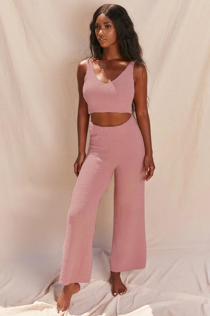 Luxe Festival Wear Luxe Loungewear Cosy Bouclé Two Piece PJ Set | 3 Colours