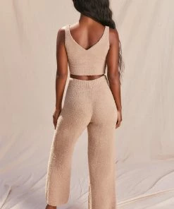 Luxe Festival Wear Luxe Loungewear Cosy Bouclé Two Piece PJ Set | 3 Colours