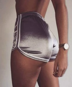 Luxe Festival Wear Luxe Activewear 70's Retro Stripe Short