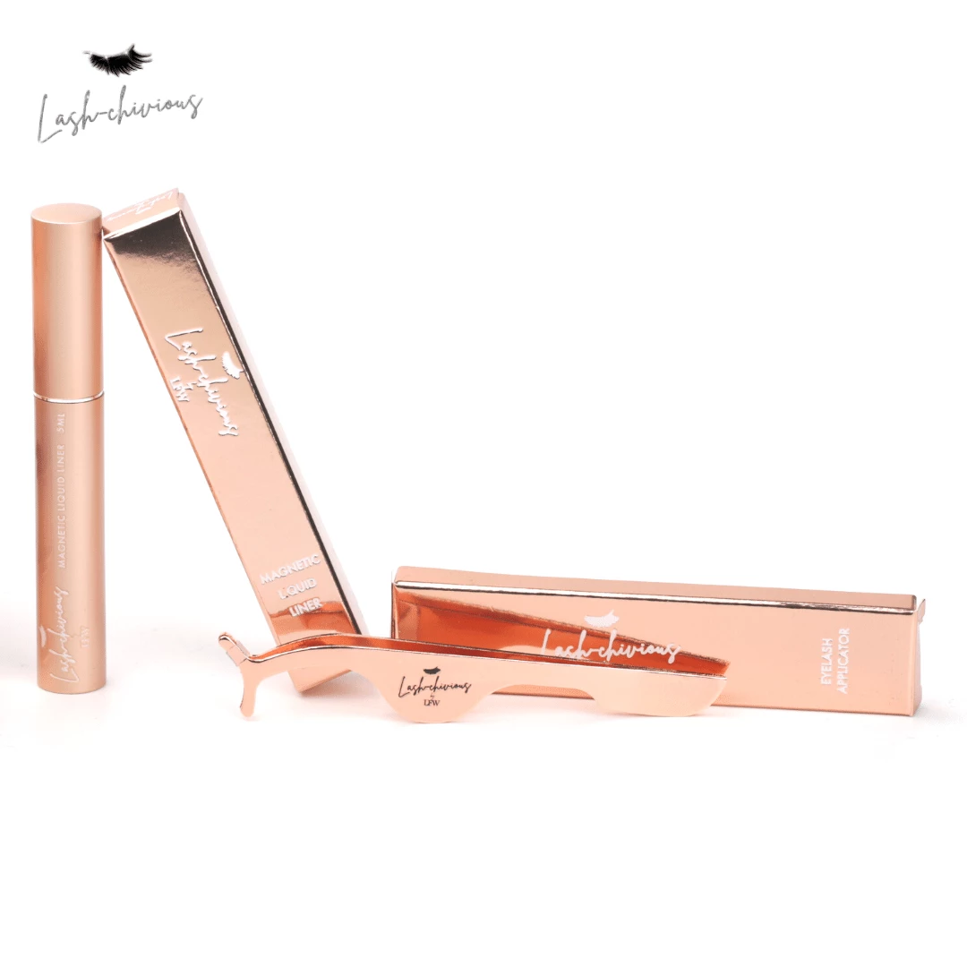 Luxe Festival Wear Lash-chivious “CLAUDIA" Luxury Magnetic Eyelashes & Magnetic Eyeliner Kit